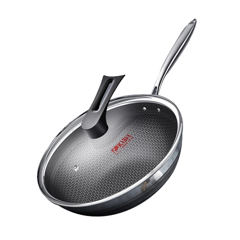 康巴赫316双面花蜂窝炒锅 CYS32S2.