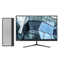联想(Lenovo) 天逸510Pro 21.5寸商用台式电脑(I3-10100 8G 1T win10)