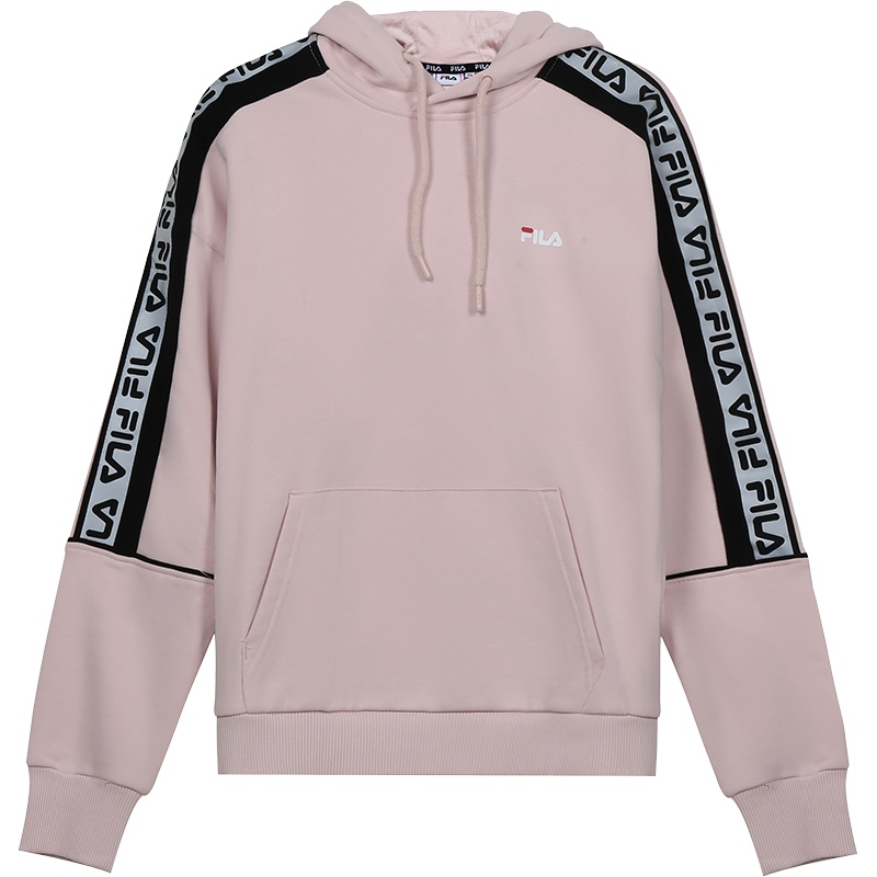 FILA 斐乐 女士 棉/聚酯纤维连帽长袖卫衣运动衫 688046