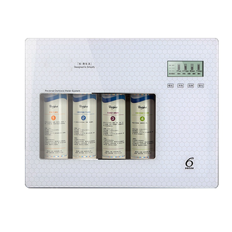 Whirlpool/惠而浦直饮净水机R75C83净水器 台上式 进口反渗透膜 1:1纯废水比 大流量