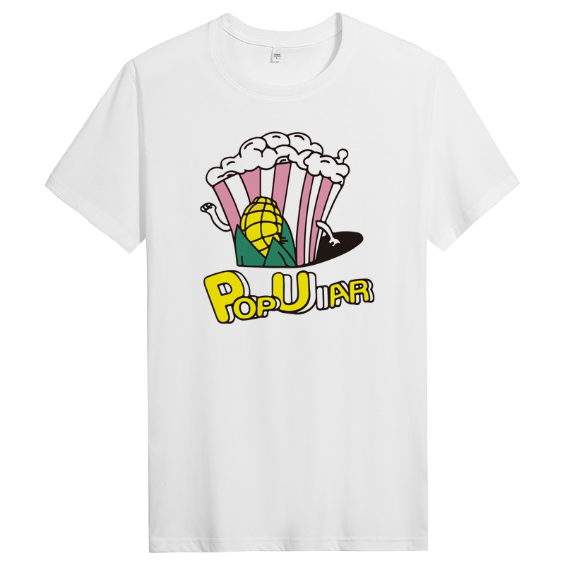 纯棉短袖t恤男士春夏季休闲青年时尚修身圆领上衣 DT10120