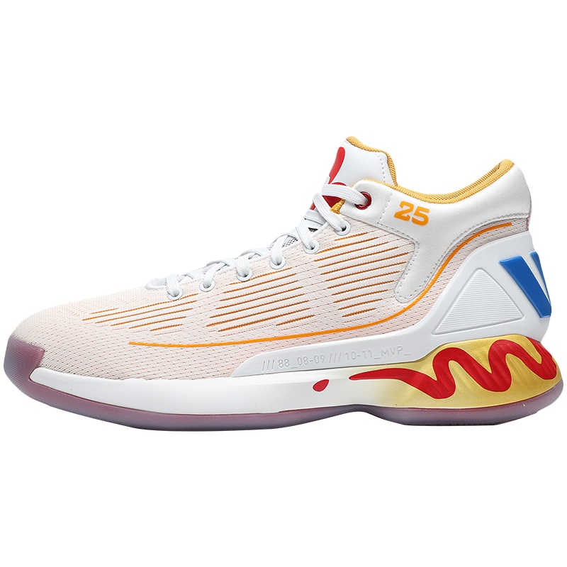 阿迪达斯男鞋篮球鞋ROSE 10-MCD罗斯麦当劳联名运动鞋FW7592