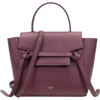 CELINE 赛琳 女士牛皮BELT NANO鲶鱼包手提单肩斜挎包 189003ZVA