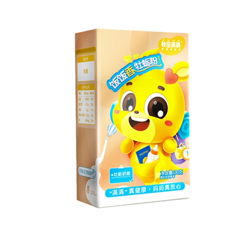 秋田满满 婴幼儿牡蛎粉30g 无添加调味料纯牡蛎粉儿童牡蛎粉宝宝拌饭料