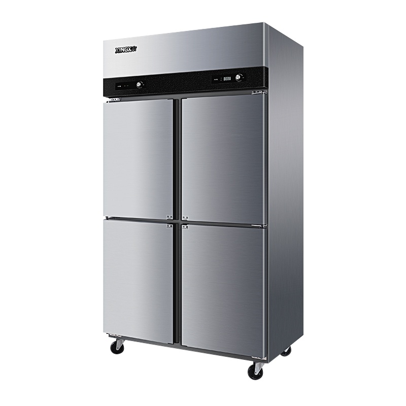 星星(XINGX) 四门冰柜展示柜冷藏冷冻柜冰箱保鲜柜商用大容量厨房冷柜BD-650E
