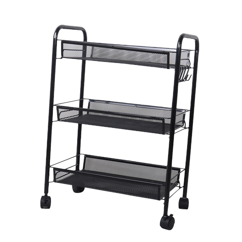 顶天立地三层伸缩置物架 52*208-250cm