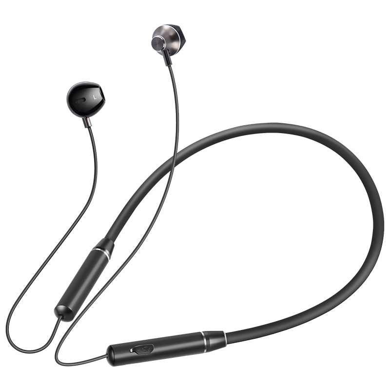 KIVEE可逸 TW57 项圈耳机青春版 耳机运动耳机通话耳机蓝牙耳机 黑色