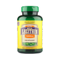 英国HB荷柏瑞大豆卵磷脂胶囊100粒记忆力心脑