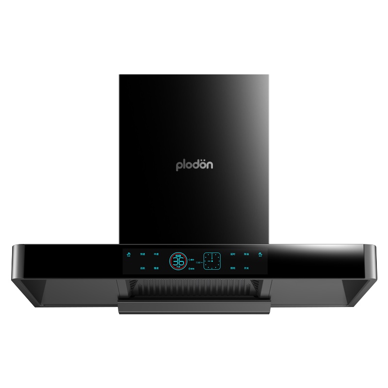 美国浦利顿(plodon) PLD-238-B1 抽油烟机顶吸式欧式家用厨房大吸力一键自动清洗900mm脱排挥手智控