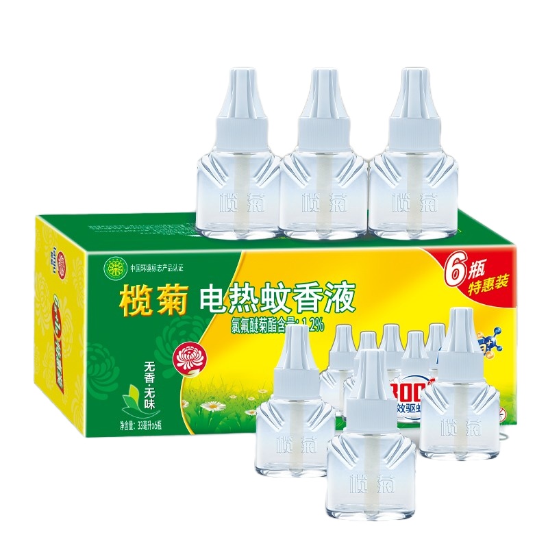 电蚊香液 6瓶装/盒