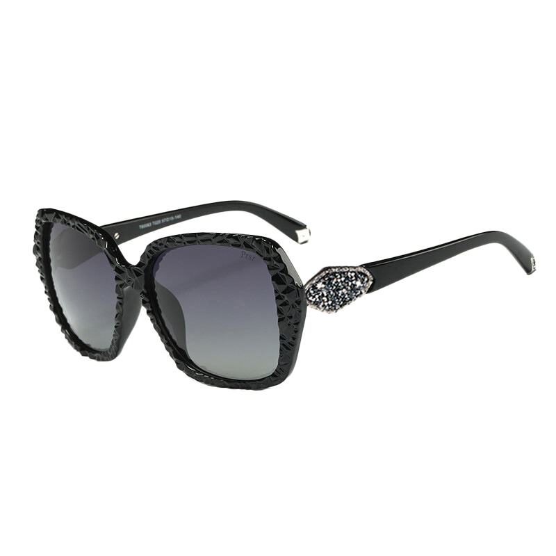 帕莎偏光太阳眼镜女2020新款潮帕沙大框近视带度数的墨镜大脸显瘦