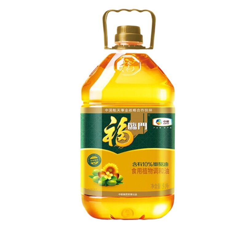 中粮福临门 橄榄清香食用植物调和油 5L/桶