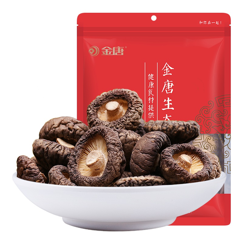 金唐 KTANG 香菇180g古田珍珠香菇山珍干货 剪脚金钱菇蘑菇 菌菇煲汤食材 福建特产