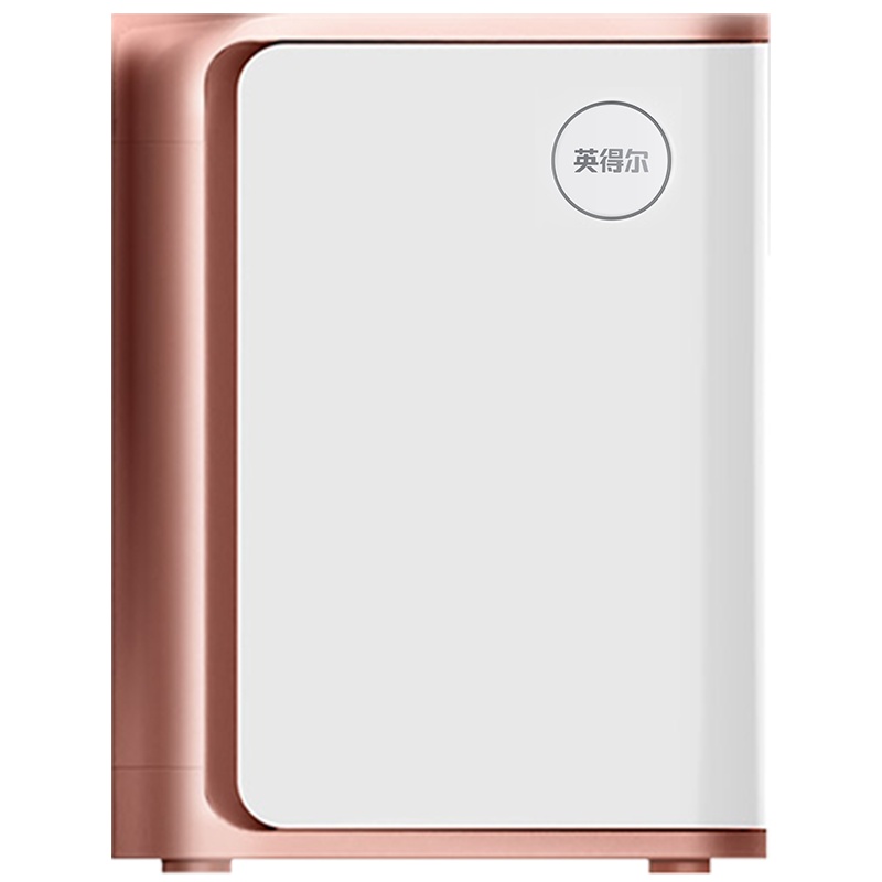 英得尔DC20A高颜值私属迷你小型冰箱宿舍家用化妆品小冰箱浅金棕