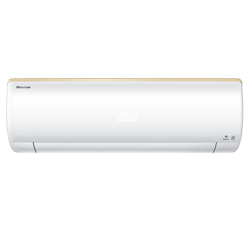 海信（Hisense） 1匹变频新1级能效轻奢挂壁式健康舒适节能防护杀菌柔风冷暖家用空调挂机KFR-26GW/E70A1