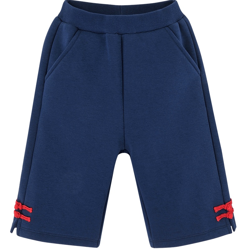 英氏儿童秋冬新款新年系列女童针织长裤子11093382