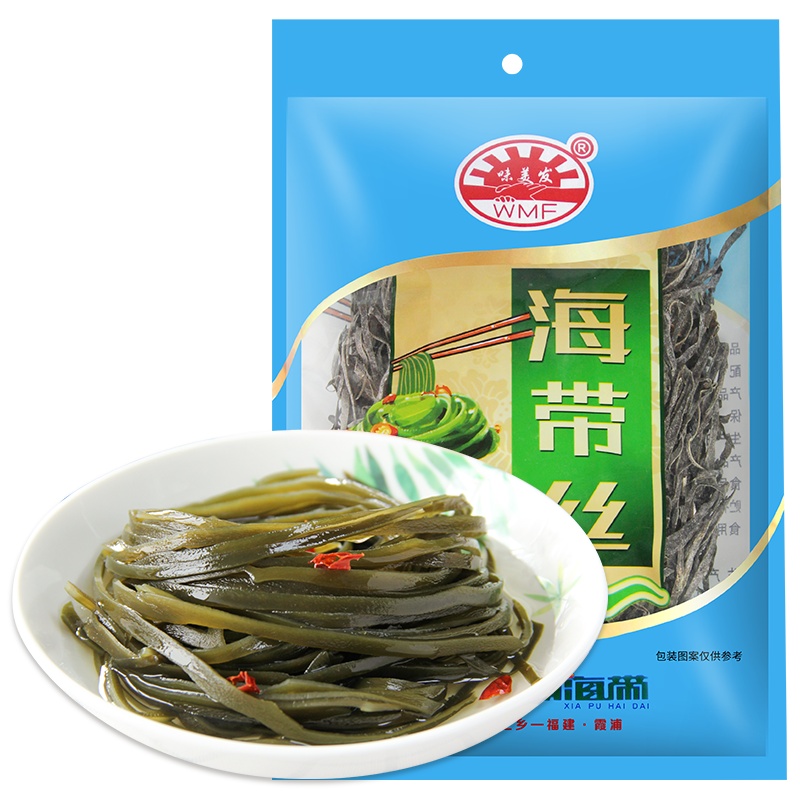味美发(WMF) 海带丝100g 海产干货 干海带丝凉拌 干海带丝 100g