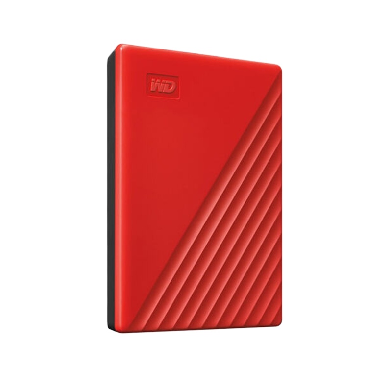 西部数据(WD)1TB USB3.0移动硬盘My Passport随行版 2.5英寸红色 高速便携 加密 自动备份