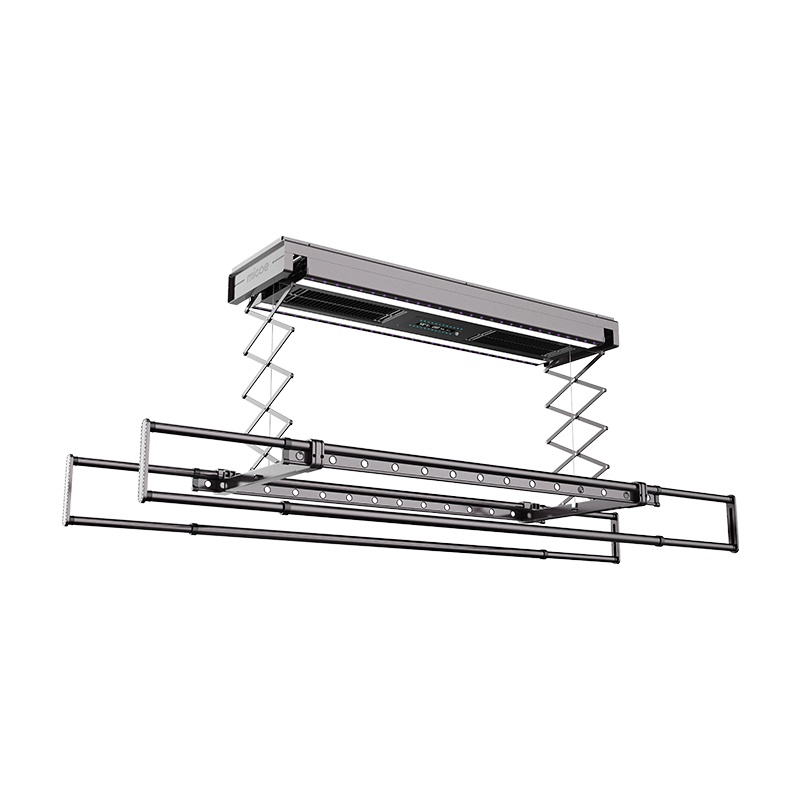 (免费安装)四季沐歌(MICOE)升降晾衣架[德尔菲系列-烘干款1002H]智能电动四杆伸缩声控智能晾衣杆 风干烘干