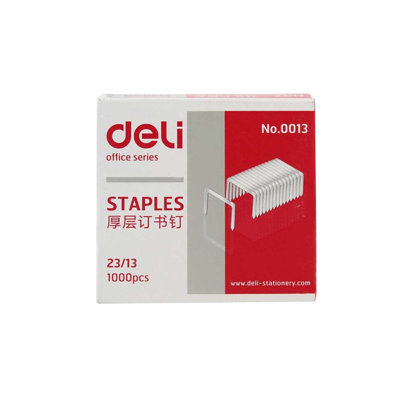 得力(deli)0013厚层钉书钉23/13