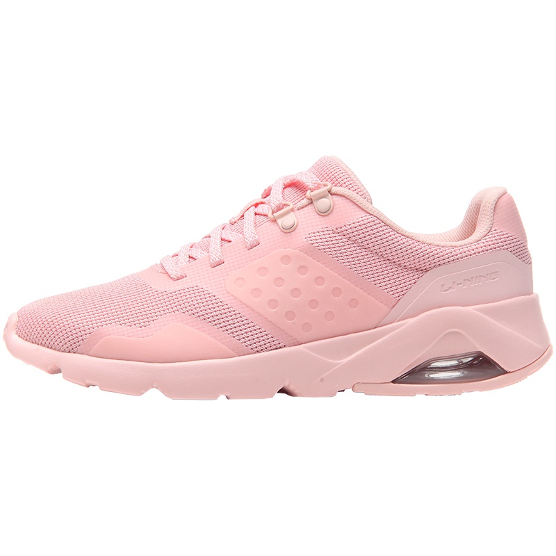 【自营】李宁LINING白浅女子半掌气垫情侣鞋网面减震透气潮流休闲鞋AGLM96-2