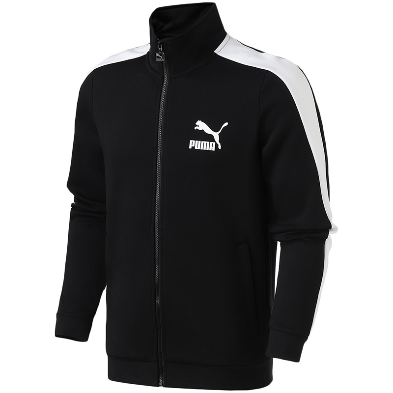 PUMA彪马男装杨洋同款运动服休闲服T7开衫针织外套579021.. L 57902101黑色