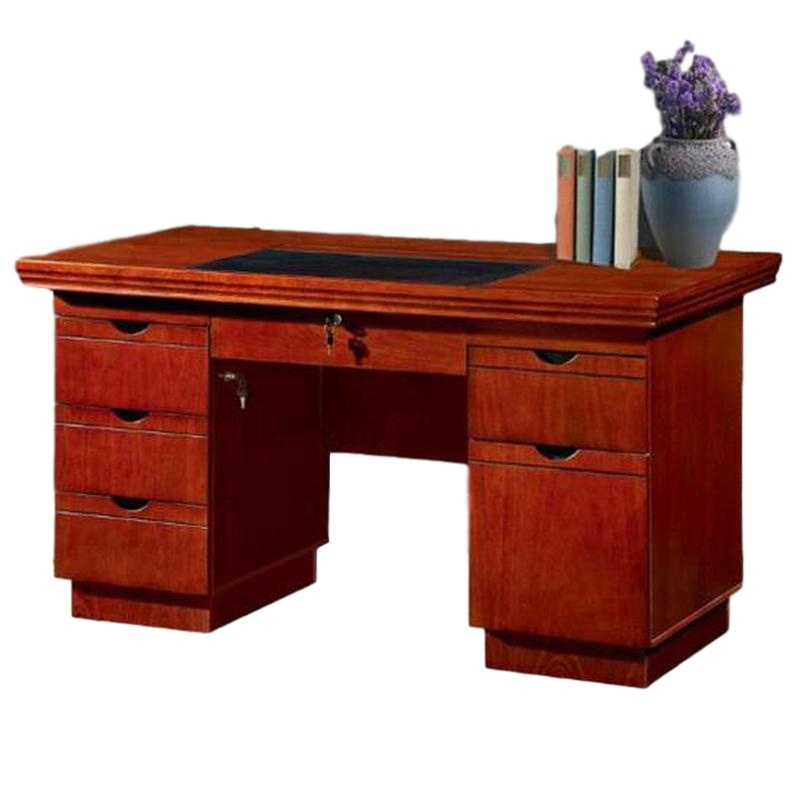 逐鹿中原油漆办公桌椅HR0601办公桌椅组合