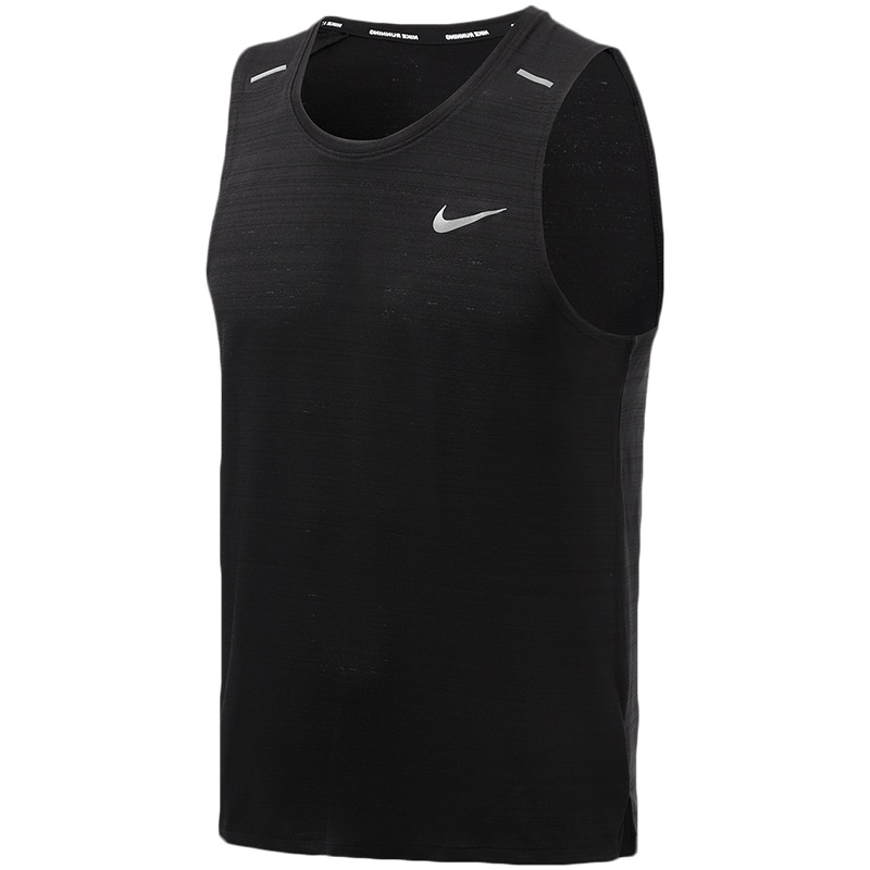 NIKE耐克男子上装跑步训练简约无袖休闲运动T恤CU5983