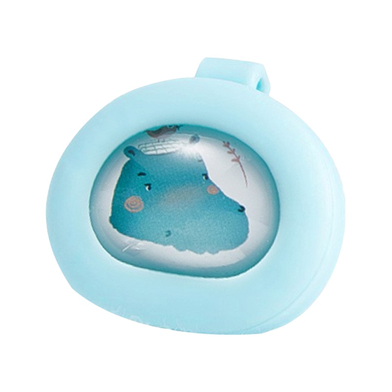 十月结晶 植物精油驱蚊扣 防蚊手环 婴儿童宝宝户外驱蚊神器 随身防蚊子贴(河马款1个)