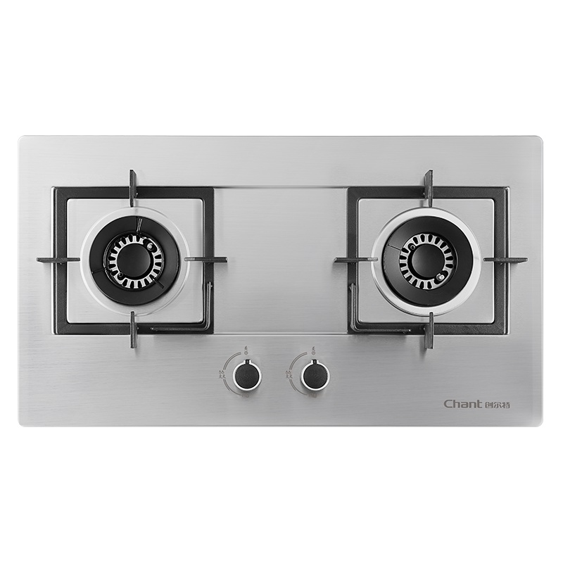 Chant 创尔特 JZT-Q20台嵌两用 5.0KW猛火节能双灶头灶具 液化气