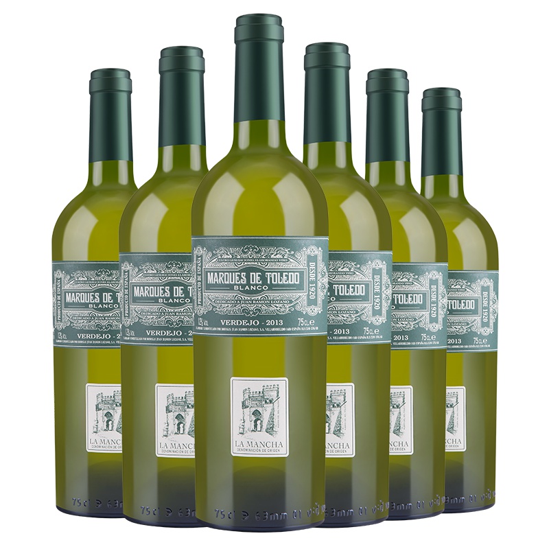 洛萨诺西班牙葡萄酒原瓶进口法定产区DO级玛格夏日干白葡萄酒整箱