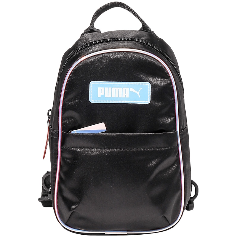 【自营】PUMA彪马女包运动包休闲双肩包镭射彩色迷你背包076984