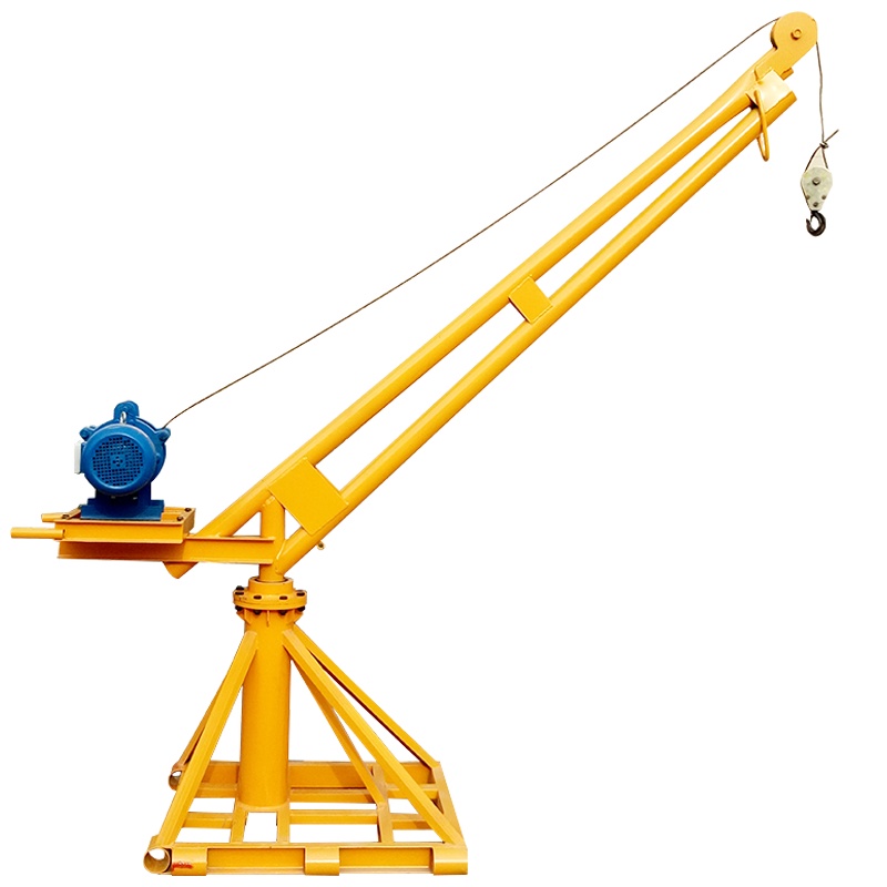 定制小型吊机提升机古达家用220V室外装修吊运机建筑电动葫芦吊粮机升降机起重工具220V200公斤12米