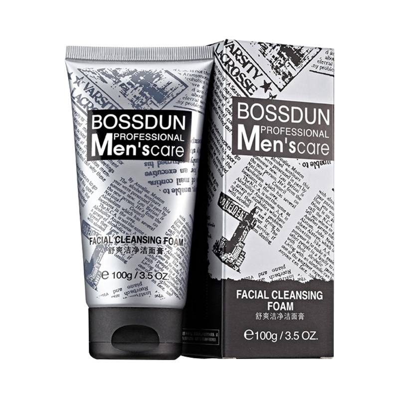 波斯顿(BOSSDUN.MEN)男士洗面奶护肤品控油保湿收缩毛孔洗脸