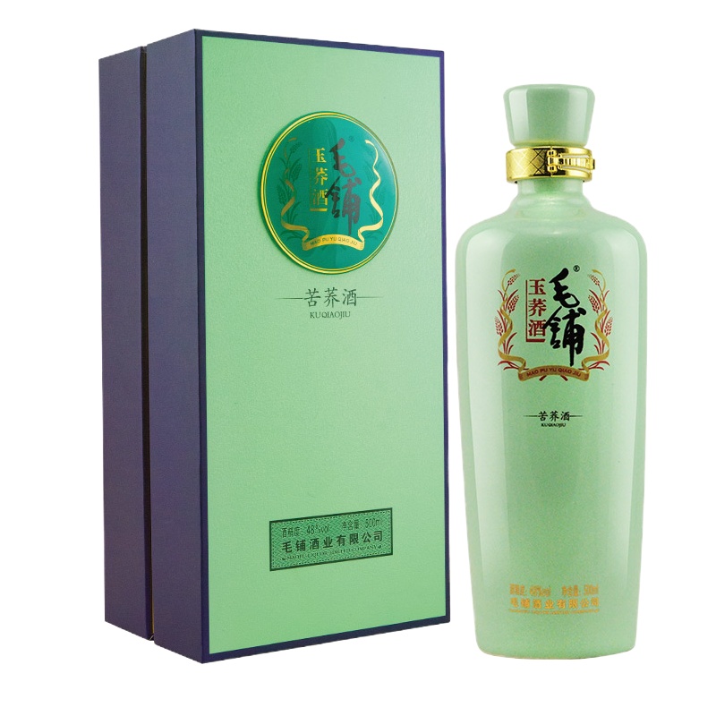 毛铺老酒 玉荞酒500ML 6瓶/箱 按箱起订