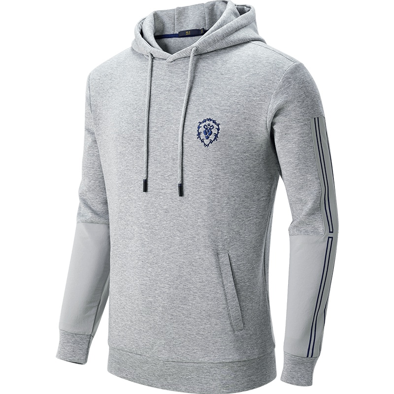 HLA海澜之家暴雪娱乐合作系列2019秋季魔兽光明与信仰卫衣男HNZWJ3R213A