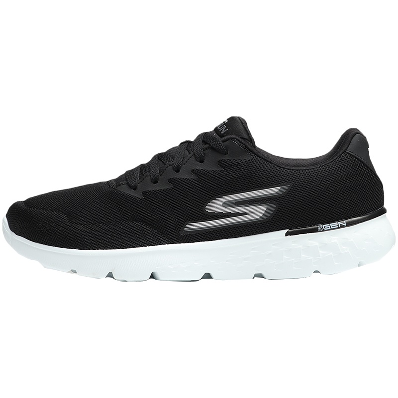 斯凯奇男鞋跑步鞋2019新款系带低帮网面轻便休闲健步运动鞋55292/G RY