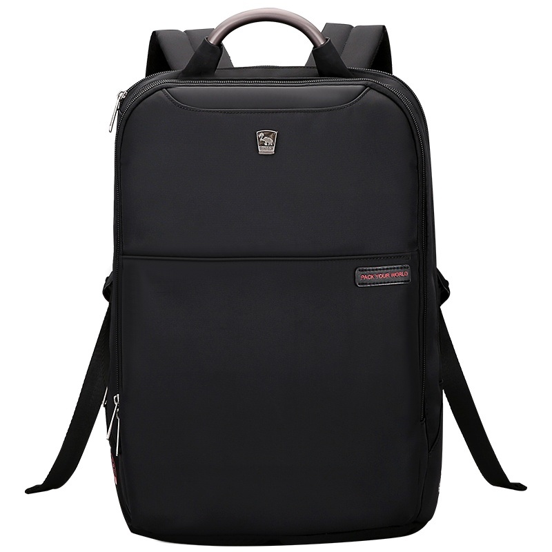 爱华仕双肩包男休闲学生书包旅行背包多功能15.6寸电脑包大容量学生书包女