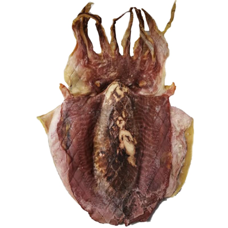 新晒墨鱼干干货海鲜干货墨鱼目鱼干乌贼干墨鱼礼品 500g(约2个)