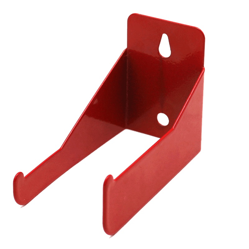 江荆 灭火器固定架挂架挂4/5公斤放置铁架铁挂式架子墙上挂钩带支架消防