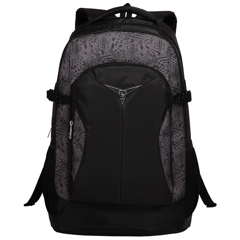 爱华仕双肩包男休闲书包男士时尚潮流旅行包学生大容量电脑包