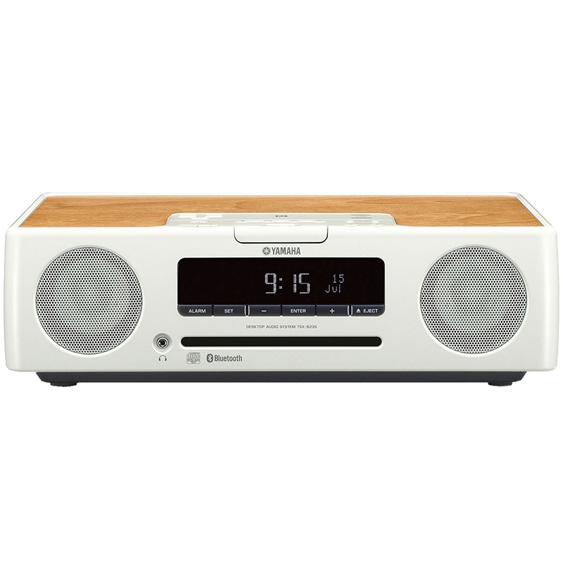 雅马哈 TSX-B235 蓝牙小音箱CD胎教音响 台式桌面 无线 手机迷你收音机