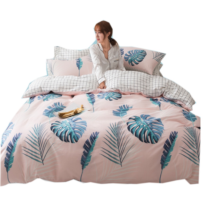 九氏Joesh小清新全棉四件套 面料纱支密 卡通造型