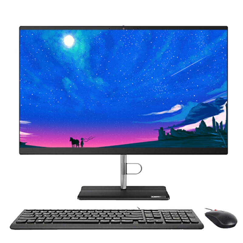 联想(Lenovo)扬天S4430 21.5英寸商用一体机电脑(I3-10110U 8GB 1TB W10 FHD窄边)三年