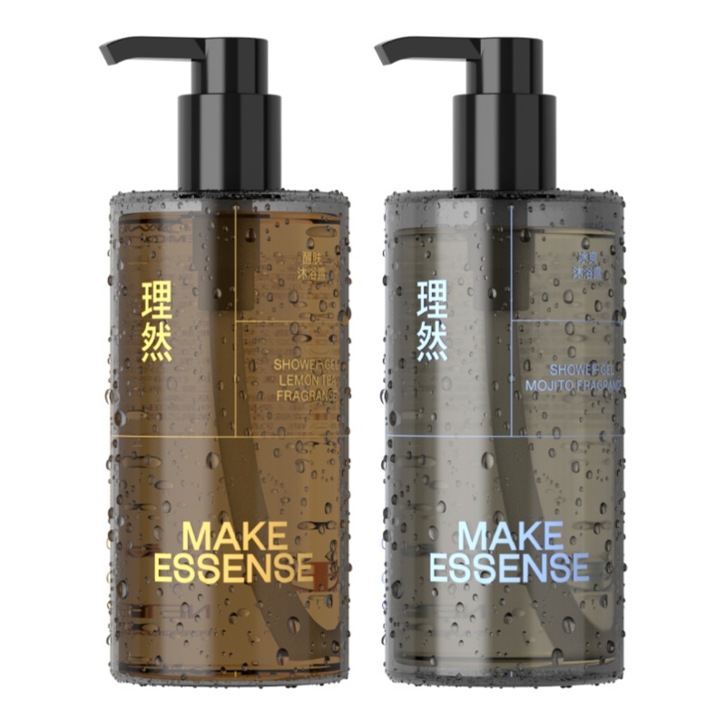 理然[特饮冰爽沐浴露]持久留香特饮冰爽水润多支装多味道400ml/350g/瓶*2