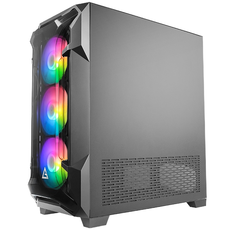 DIY定制电脑套机(I7-10700 金士顿16G 三星固态1T 安钛克复仇者机箱 九州风神堡垒240水冷)