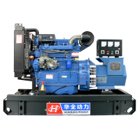 华全(Huaquan)山东潍坊30kw柴油发电机组 30千瓦K4100D无刷免维护 全国联保小型三相交流无刷发电机