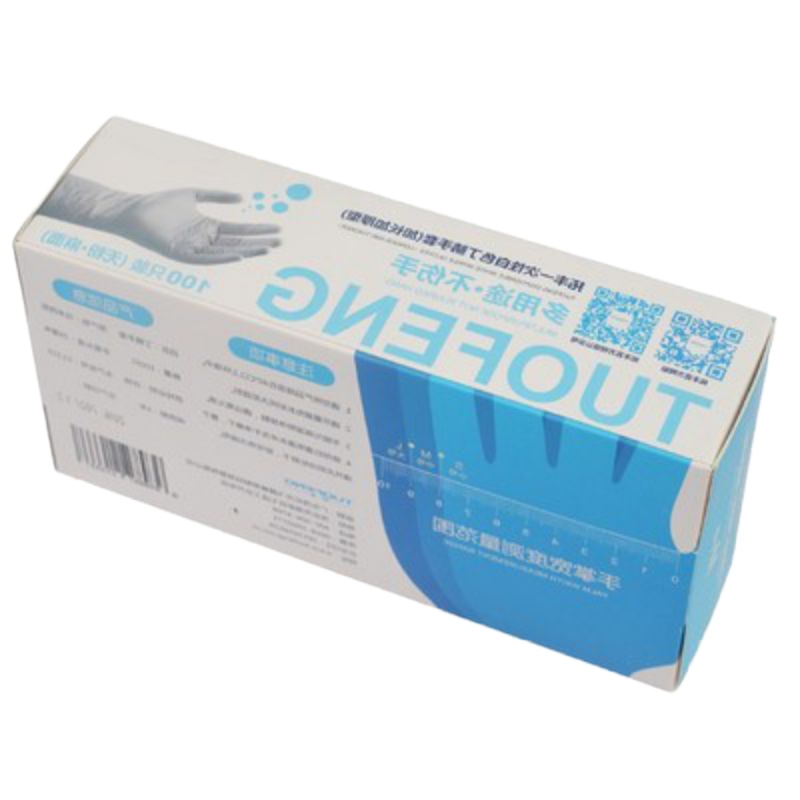 一次性丁晴手套 拓丰 100只/盒 M中号