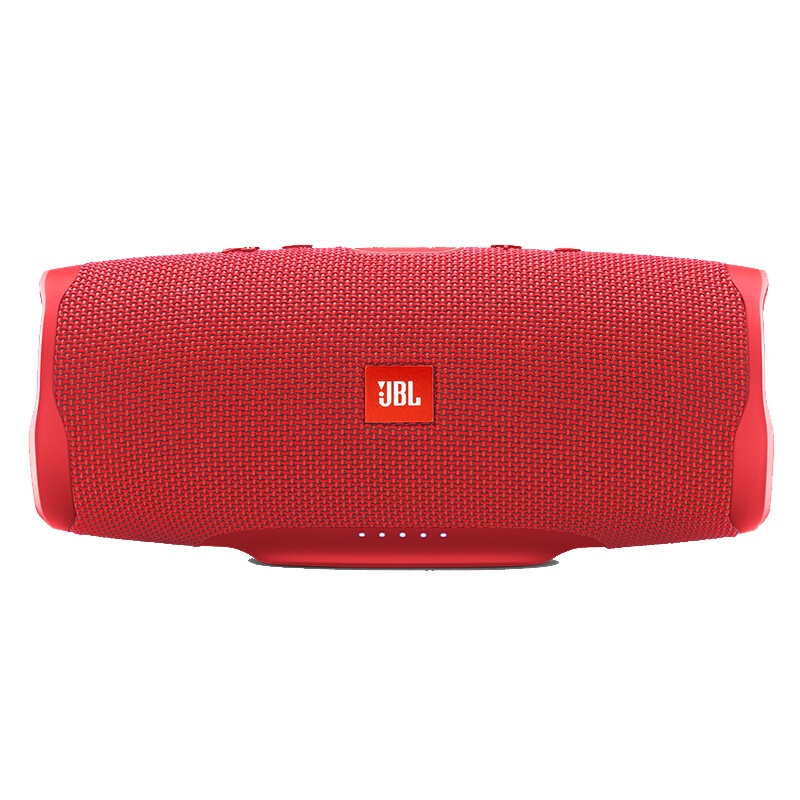 JBL CHARGE4 音乐冲击波四代 便携式蓝牙音箱+低音炮 户外迷你音箱 防水设计 增强版赛道扬声器 红色