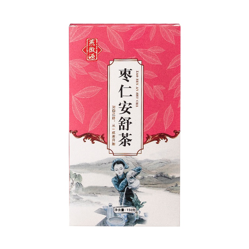 燕徽源酸枣仁茶百合茯苓梦灵茶安舒养生汤丸粉正品女安神助睡眠晚安茶5g*30包